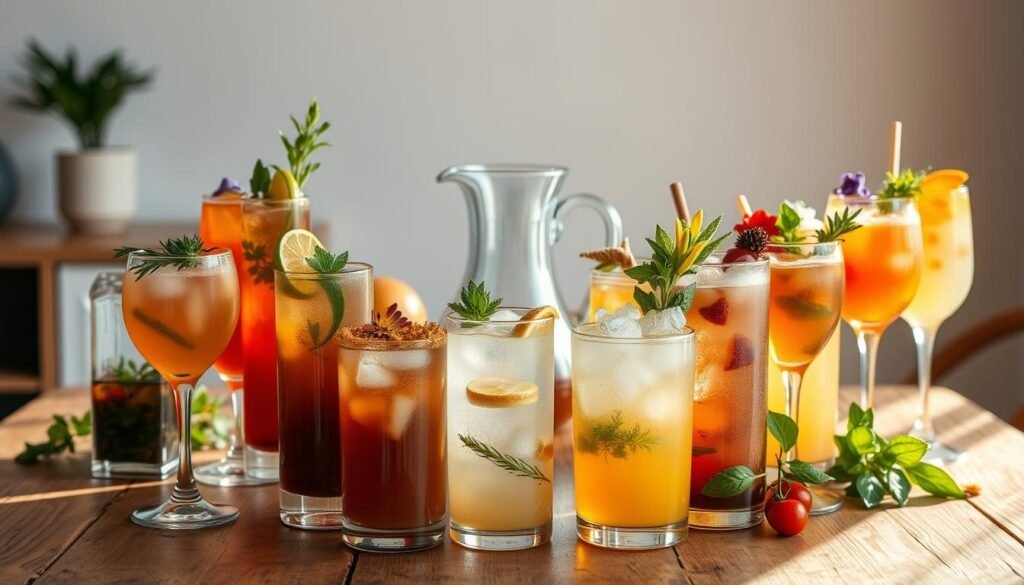 creative mocktails