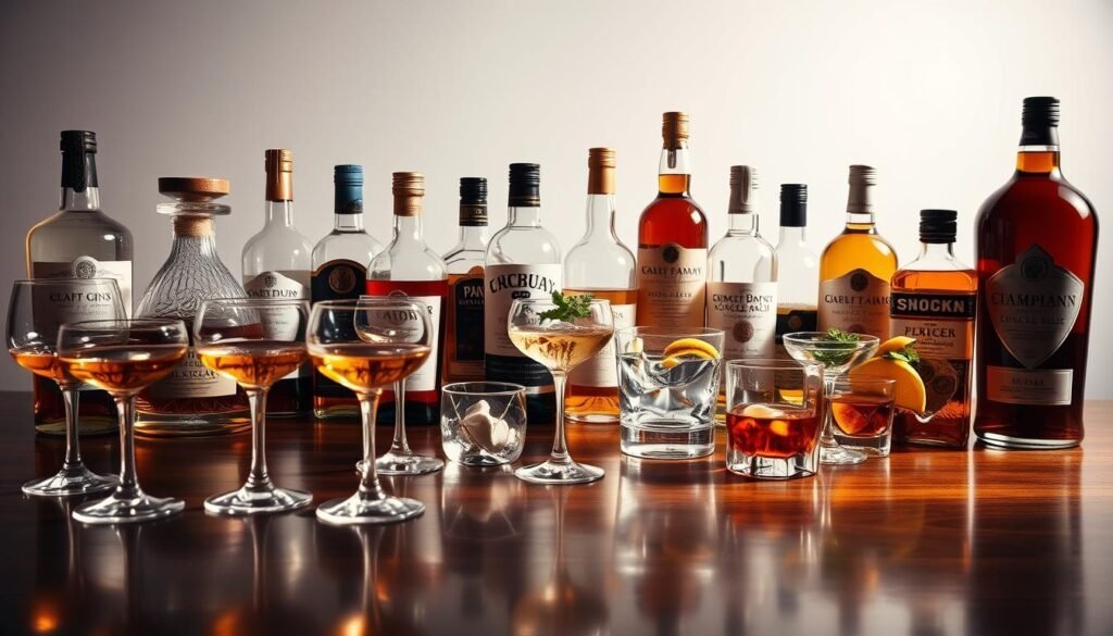 drinks tasting party selection
