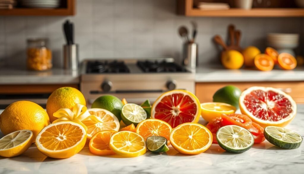 garnishing techniques citrus cuts