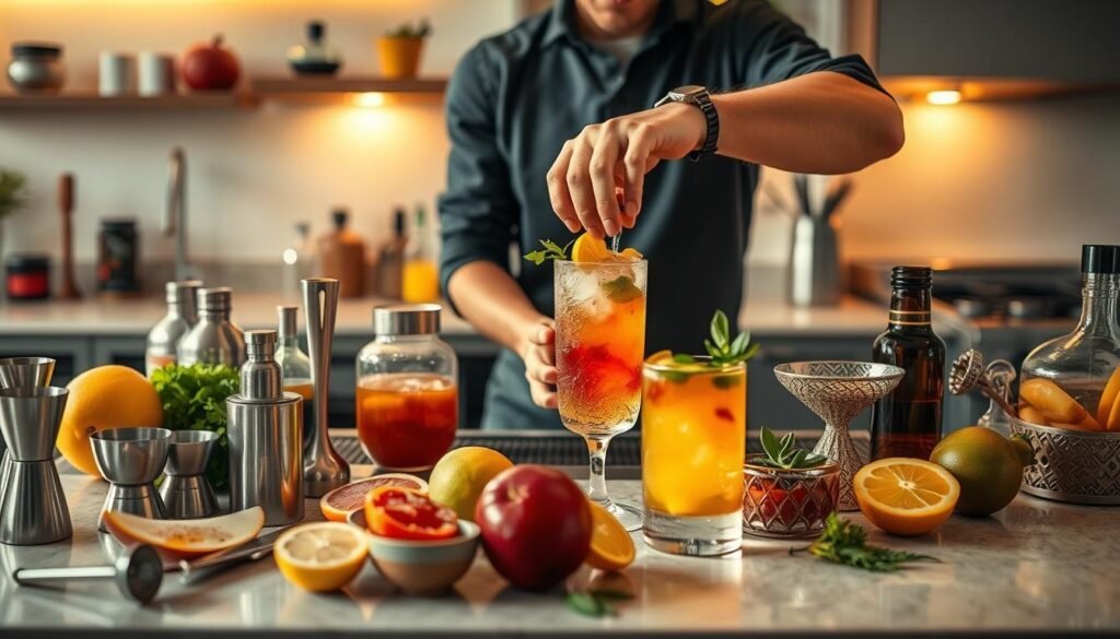 mocktail creation techniques