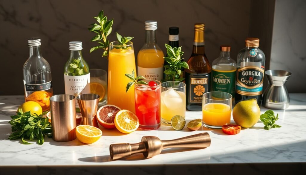 mocktail ingredients